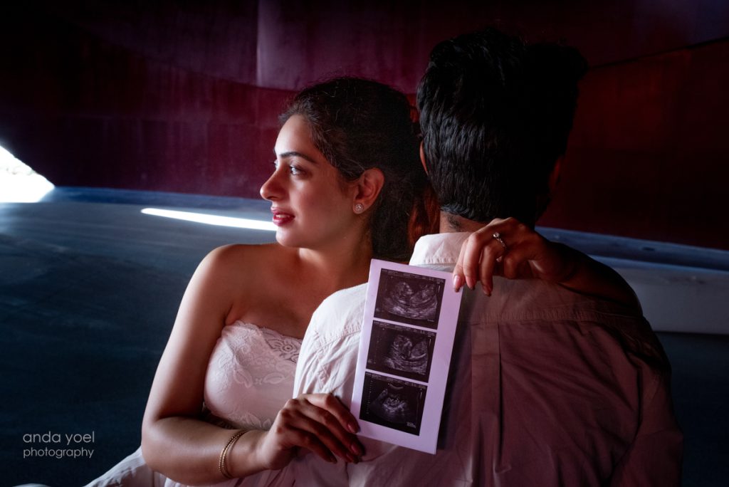 צילומי הריון בתל אביב - ניתיקה וסאהל - אנדה יואל